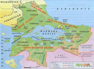 

Marmara Bölgesi'nin bölümleri