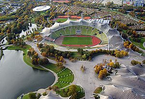 Münih Olimpiyat Stadı