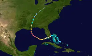 Katrina kasırgasının meteorolojik hikayesi