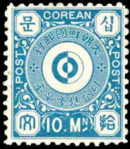 Kore'nin posta tarihi ve posta pulları
