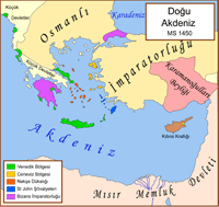 

1450'de Doğu Akdeniz