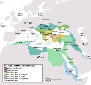 Osmanlı topraklarında şu an bulunan devletler listesi